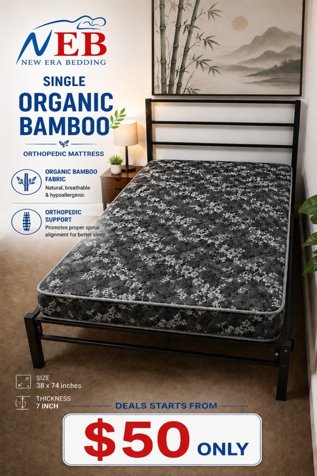 bamboo mattress Canada