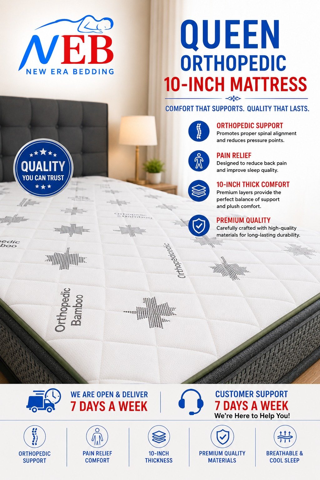 orthopedic mattress Canada